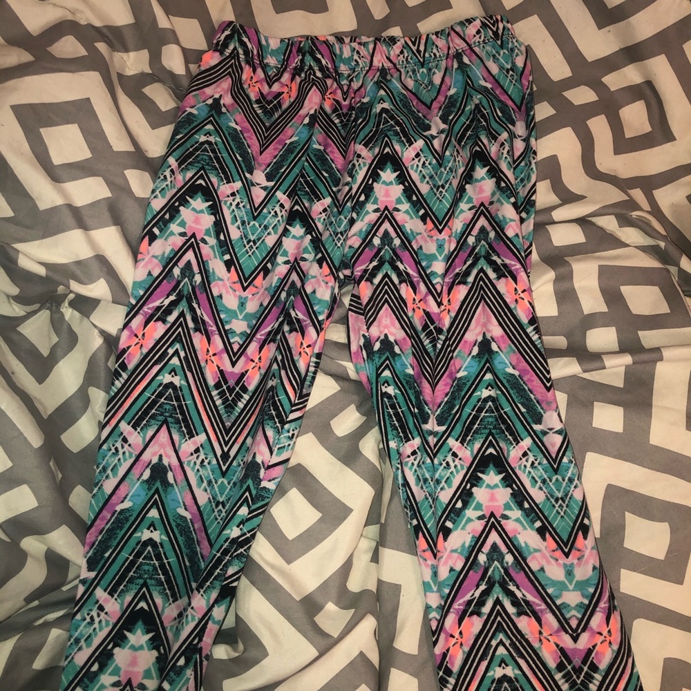 Multi colored leggings